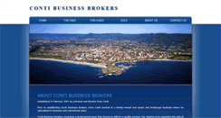 Desktop Screenshot of contibusinessbrokers.com.au
